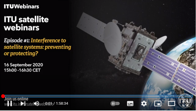 ITU Satellite Webinar: Geostationary Satellite Systems